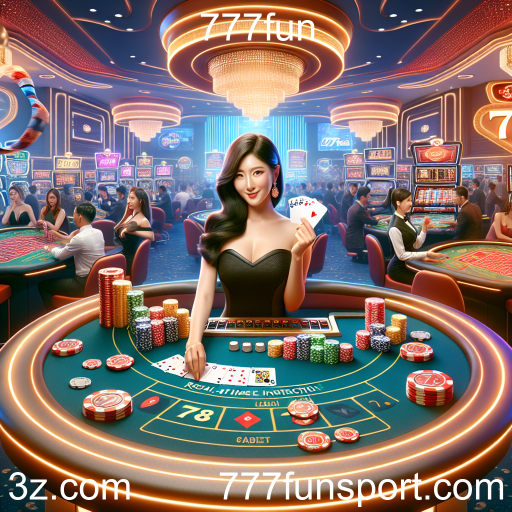 A Emoção dos Cassinos Ao Vivo no 777fun